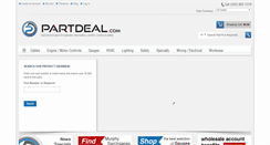 Desktop Screenshot of partdeal.com