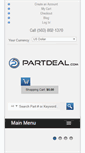 Mobile Screenshot of partdeal.com